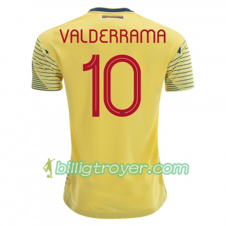 Billige Fotballdrakter Colombia Carlos Valderrama 10 Hjemmedraktsett Copa América 2019 Kortermet